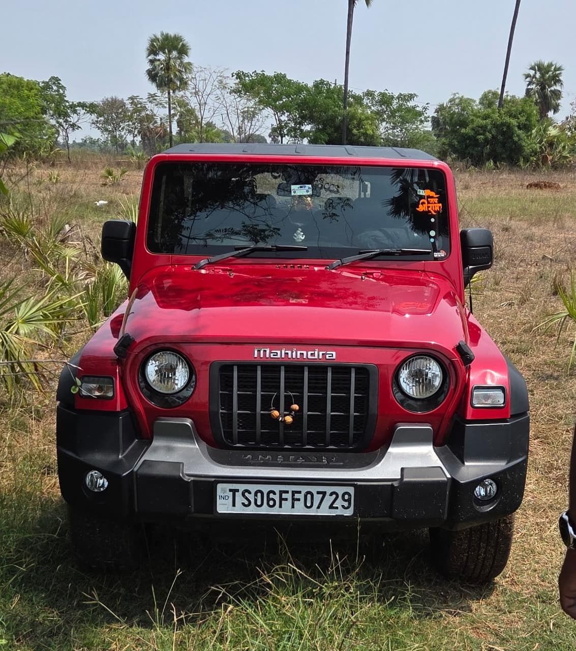 Mahindra Thar rental in Hyderabad