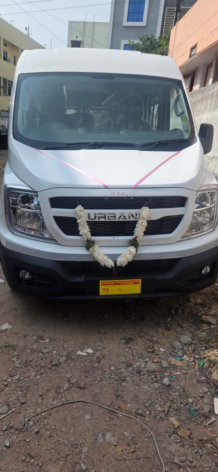 Force Urbania Tempo Traveller rental in Hyderabad